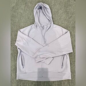 Light Purple Zip-Up Hoodie